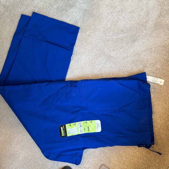 Scrubstar Pants - ScrubStar Drawstring Scrub pants Unisex XL Electric Blue NWT